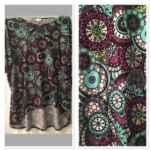 Gorgeous Patterned LulaRoe Irma 3X
